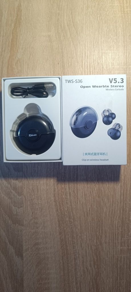бездротові навушники TWS-S36 V5.3 Open Wearable