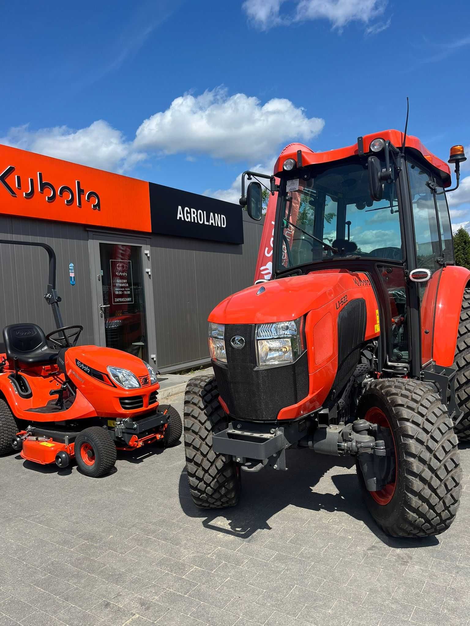 Ciągnik Kubota L1-522 z kabiną / Nowy /Cena brutto /  51 KM / 4x4 /