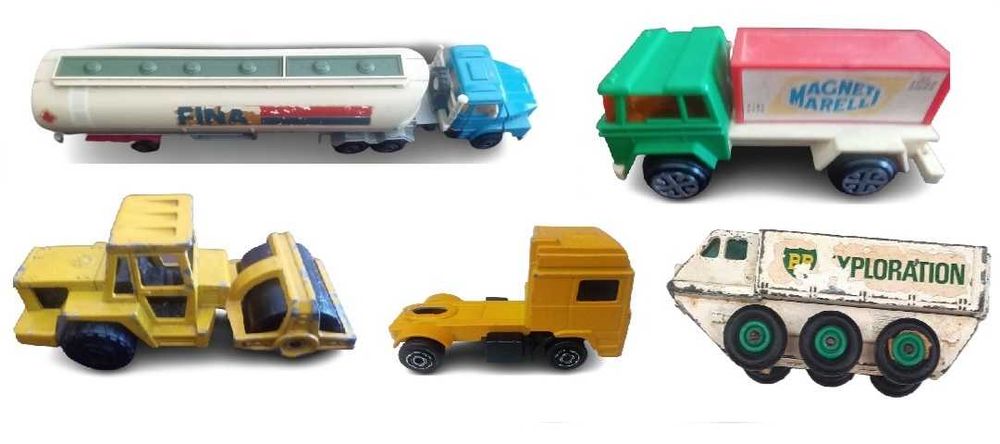 Brinquedos-Camiões e Furgonetas – Diversas Escalas