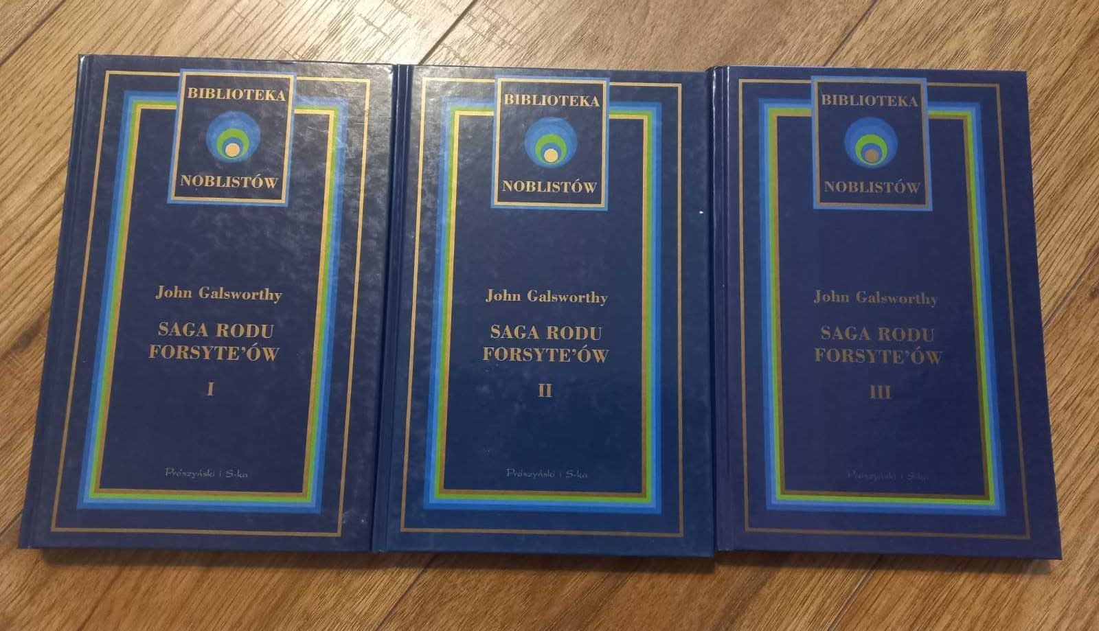 Książka Saga Rodu Forsyte'ów - 3 tomy