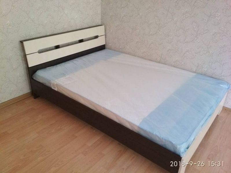 Двоспальне Ліжко Стиль 140(160) (Кровать Двуспальная)! Різні Кольори!