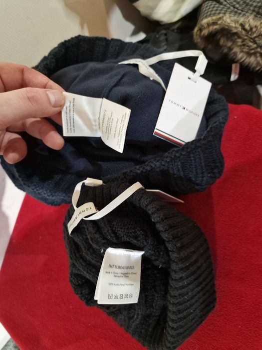 Tommy Hilfiger Equestrian czapka + Komin jeździecki do jazdy konnej