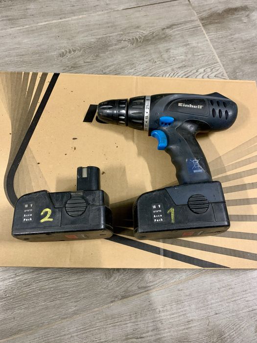 Wkrętarka Einhell 18V dwie baterie
