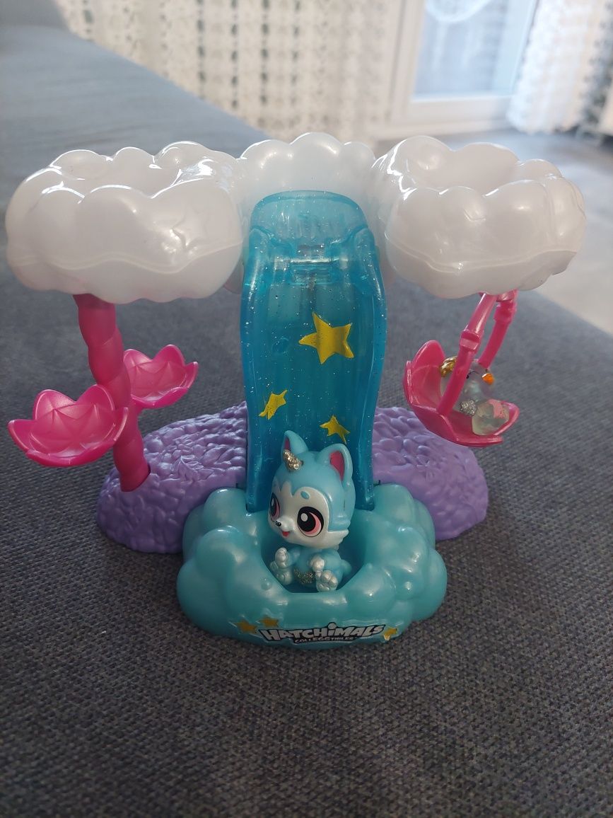 Świecący wodospad HATCHIMALS + 2 figurki.