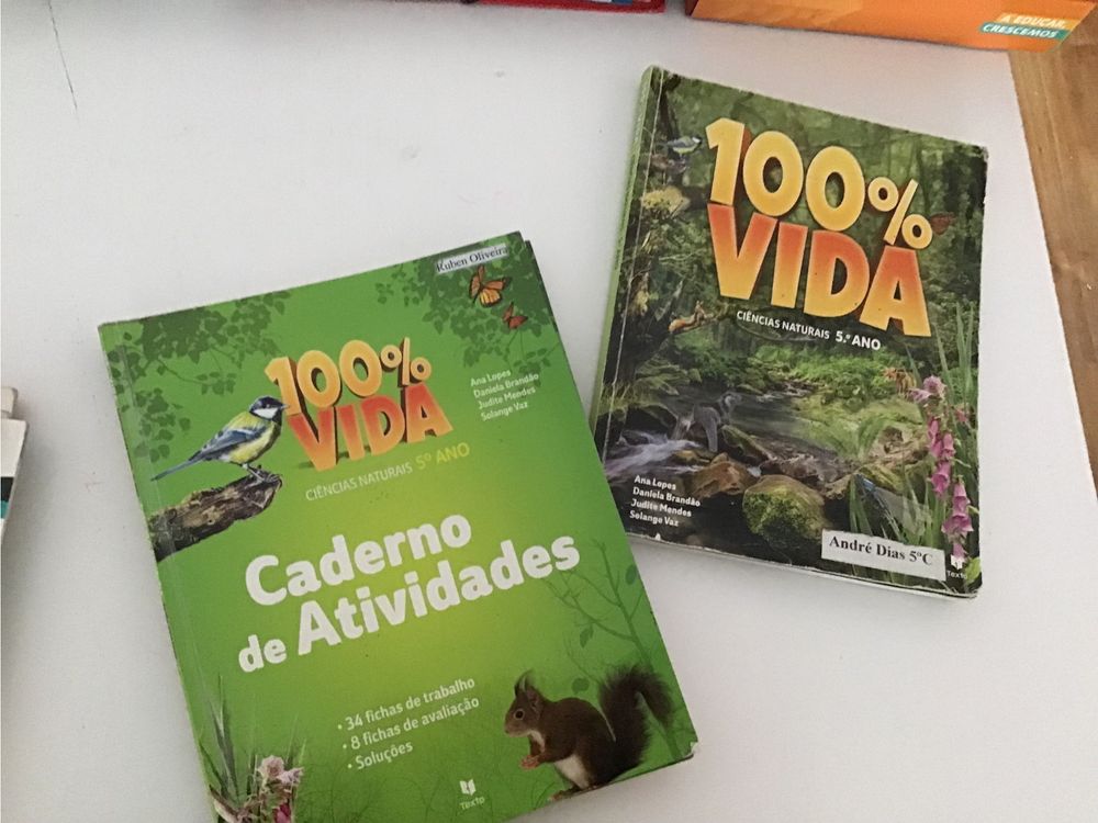 Livros escolares - 5 ano