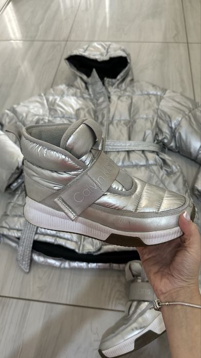 Крутий набір дутики calvin klein + куртка Reserved