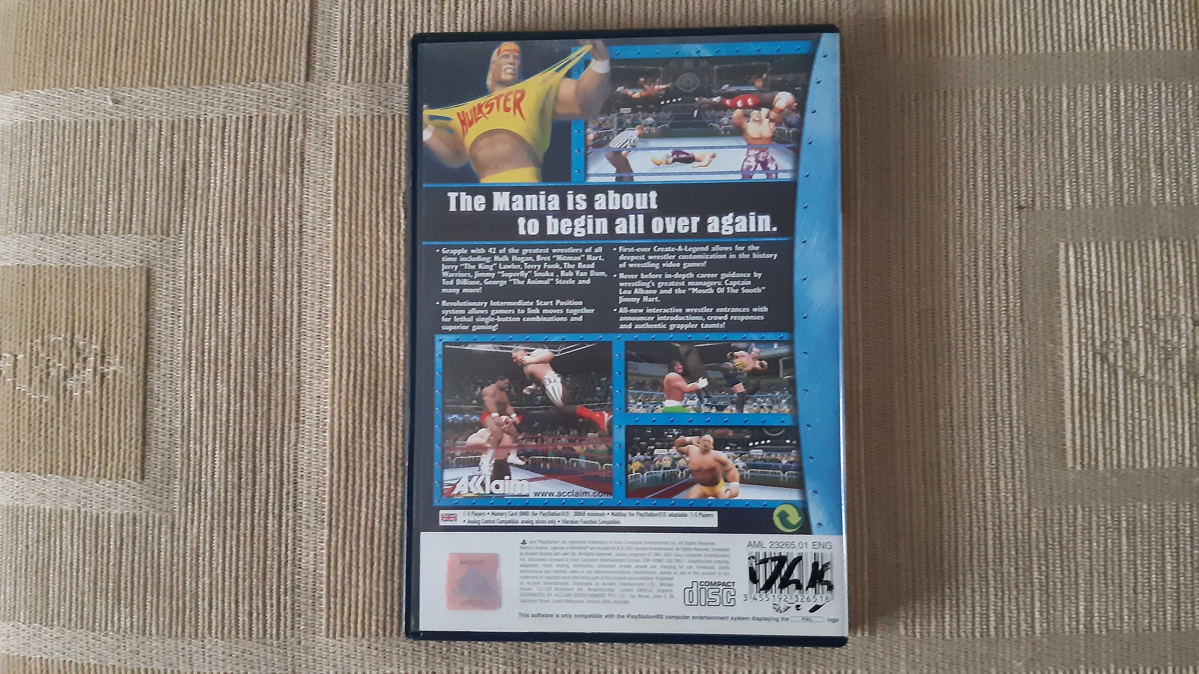 Gra Legends Of Wrestling Ps2