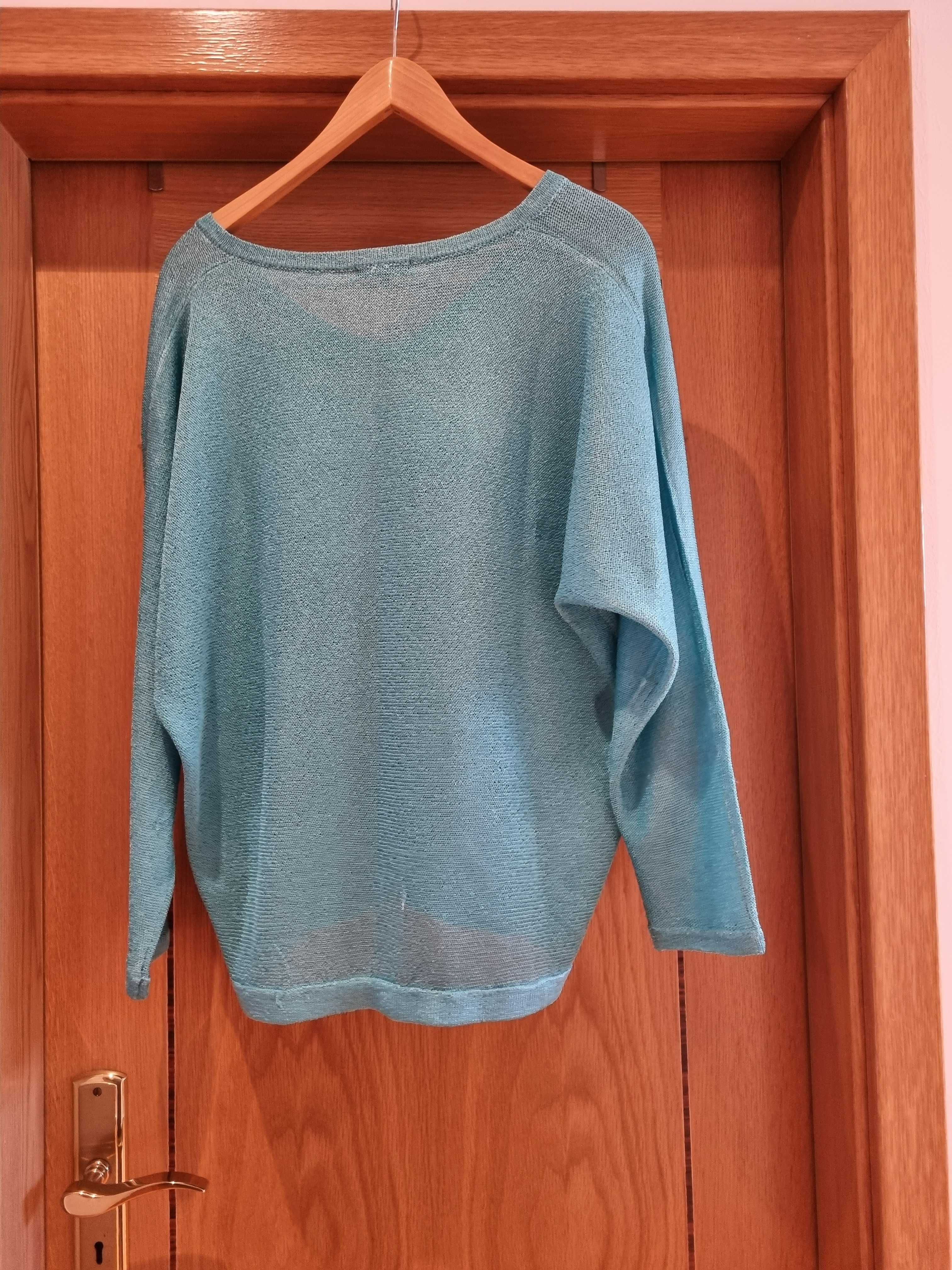 Túnica / blusa  azul da Elogy_El Corte Inglés