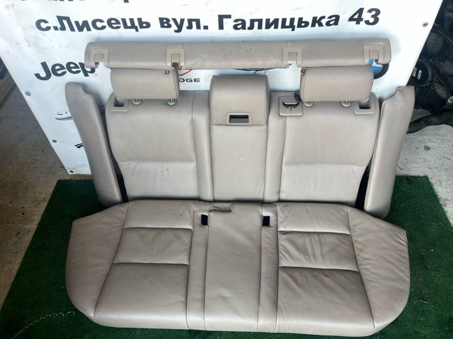 Салон (комплект сидінь) BMW 5-series e60 e61 шкіра електро підігрів