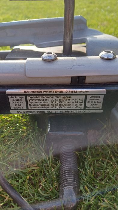 Bagaznik rowerowy Multi Cargo MFT platforma uchwyt na hak 4 rowery