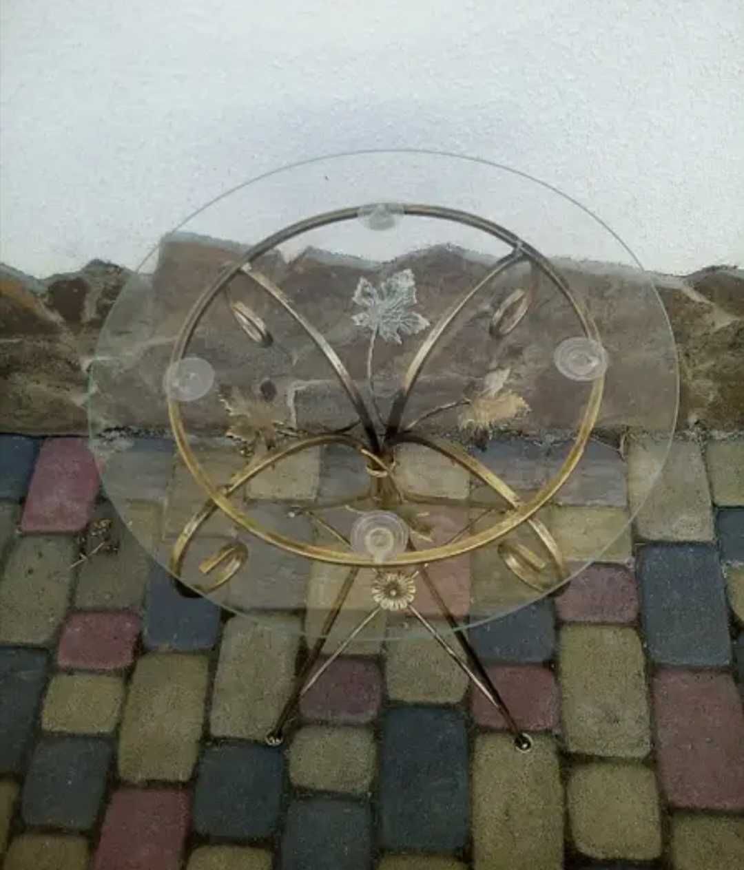 Столик кований журнальний