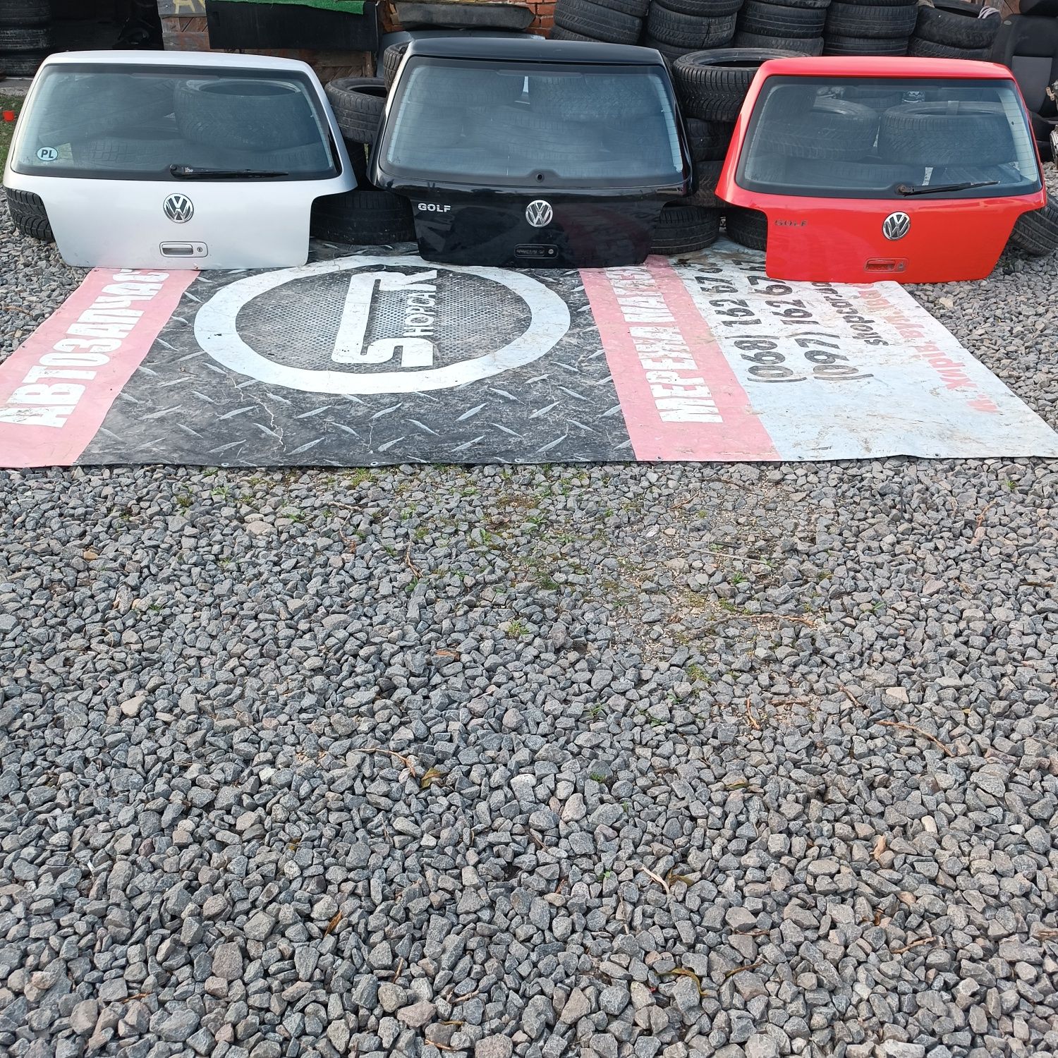 Кришка багажника ляда Golf 4