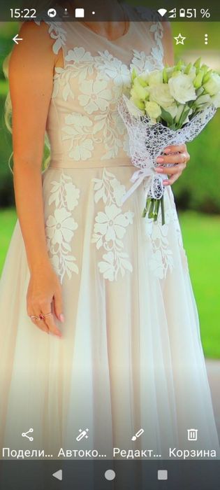 Свадебное платье