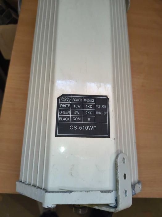 Продам настенные акустические колонки BIG CS-510WF (уличные) (б\у)