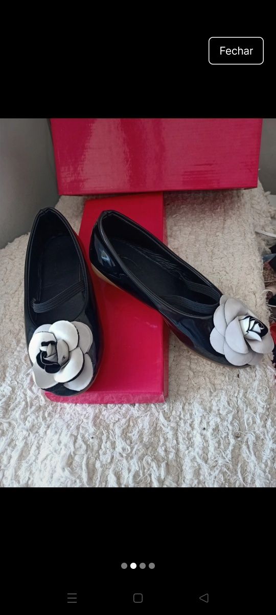 Sapatos de menina vários