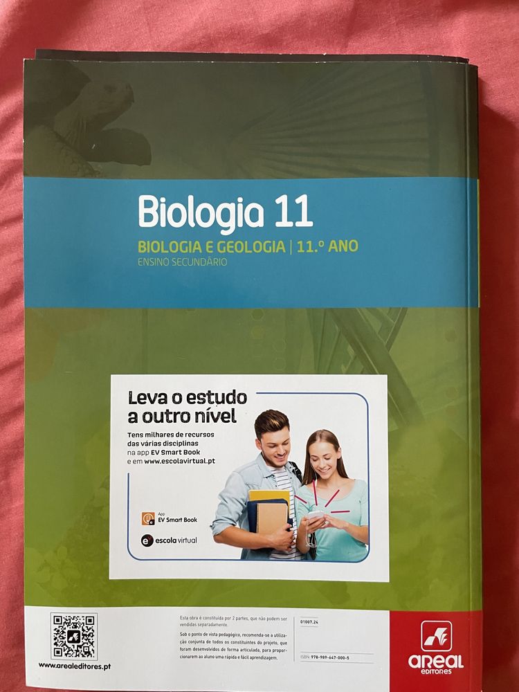 Livros de biologia e geologia 11.ºano