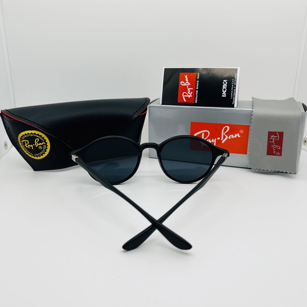 Солнцезащитные очки Ray Ban Liteforce Round 4237 Matt Black|Gray