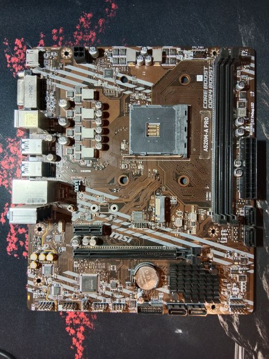 Материнська плата MSI A520M-A PRO AM4
