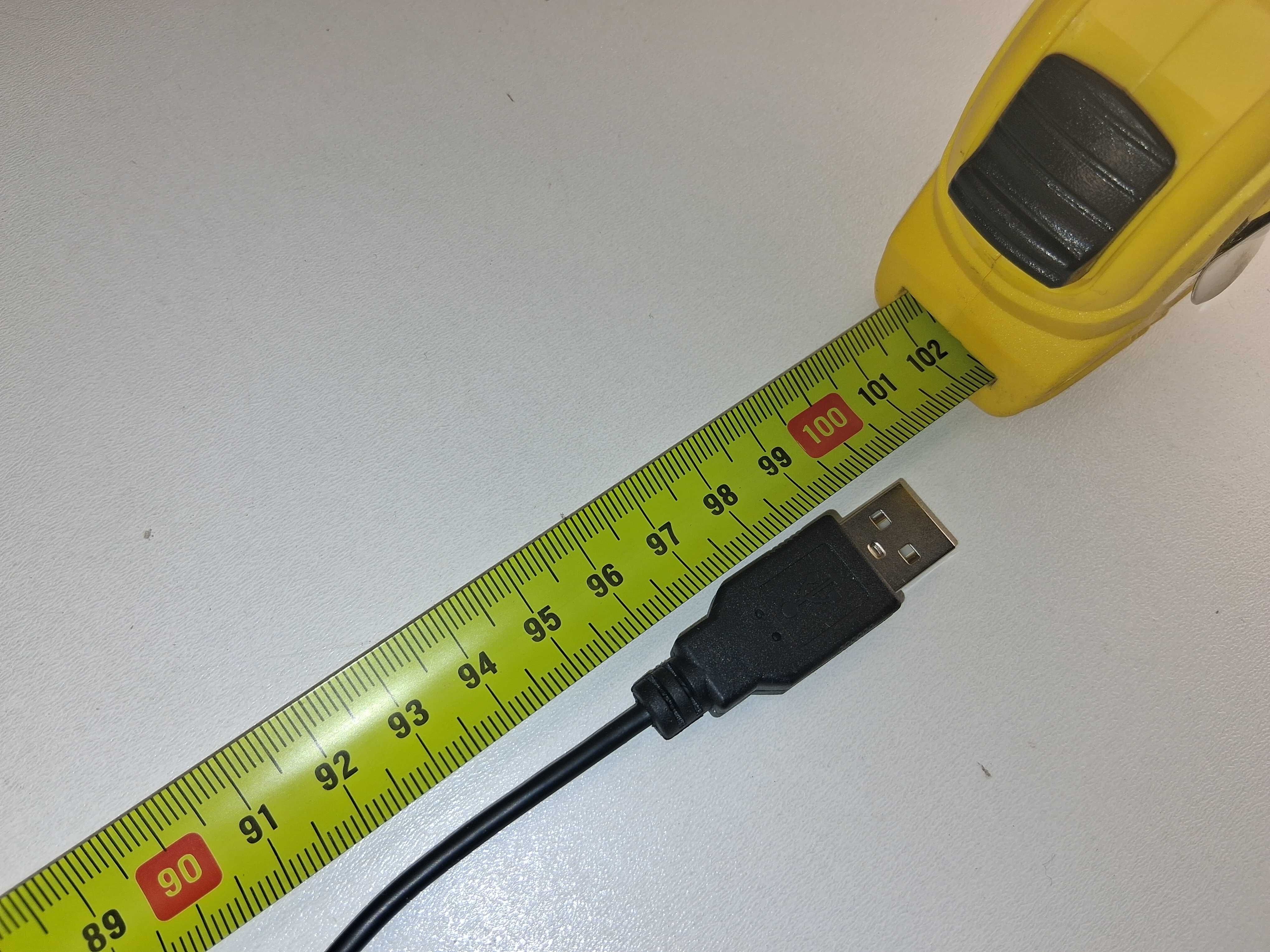 L091 Kabel USB Typ A Na Wtyk Mini Jack Audio 1 Metr