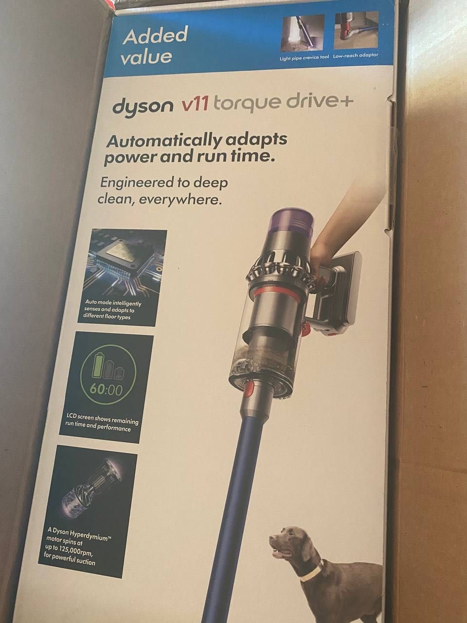 Пилосос Dyson 2в1 (вертикальний + ручний) Cyclone V11 Torque Drive