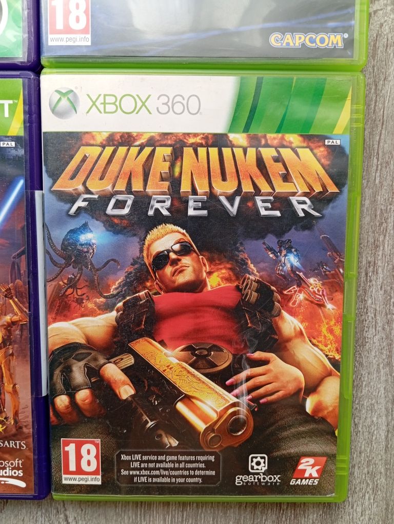 Gry Xbox 360 Star Wars, Kinect Sport 2, Duke Nukem, Resident Evil