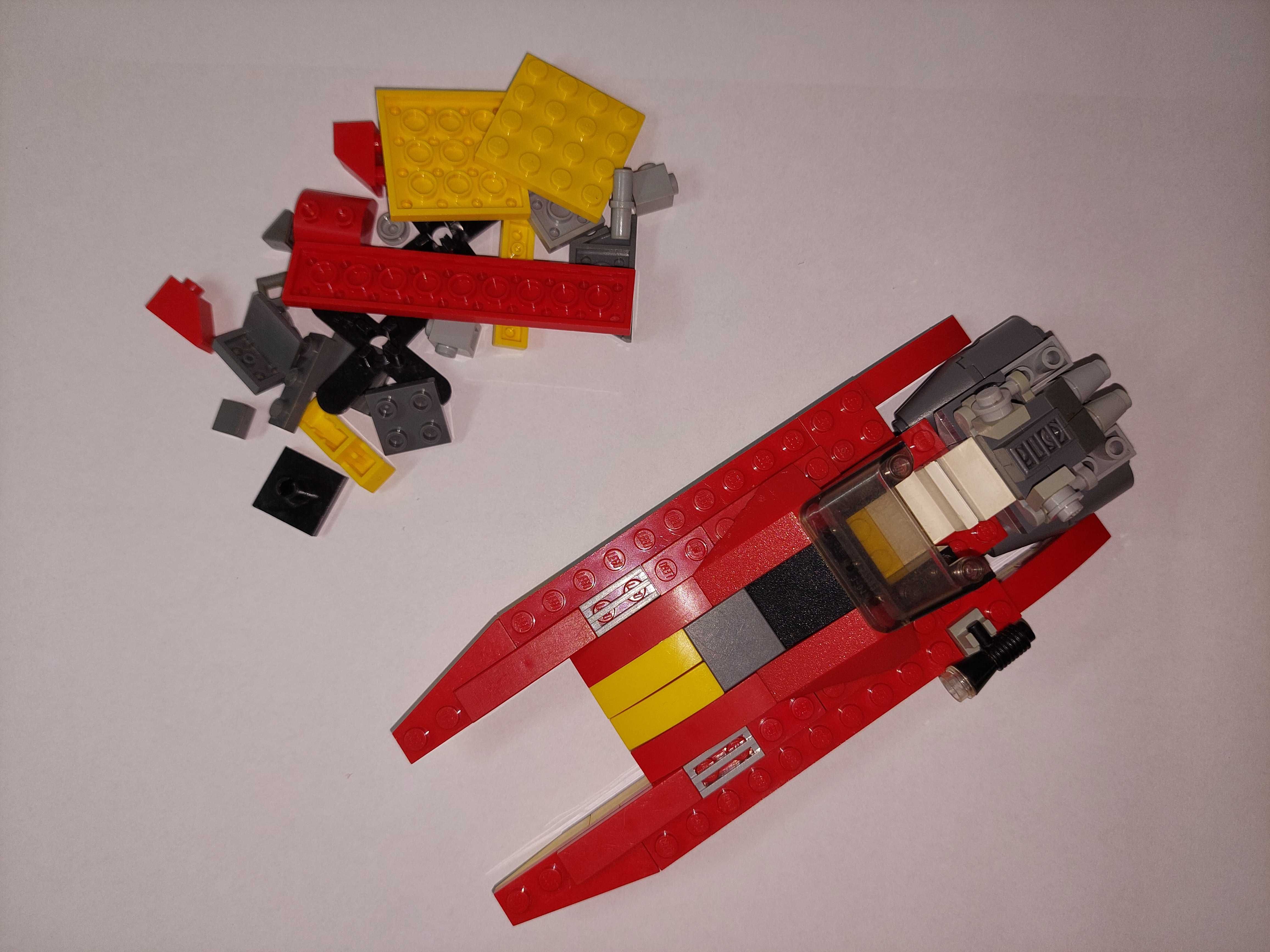 Lego Creator 5866 3 w 1 Helikopter ratunkowy kompletny z instrukcjami