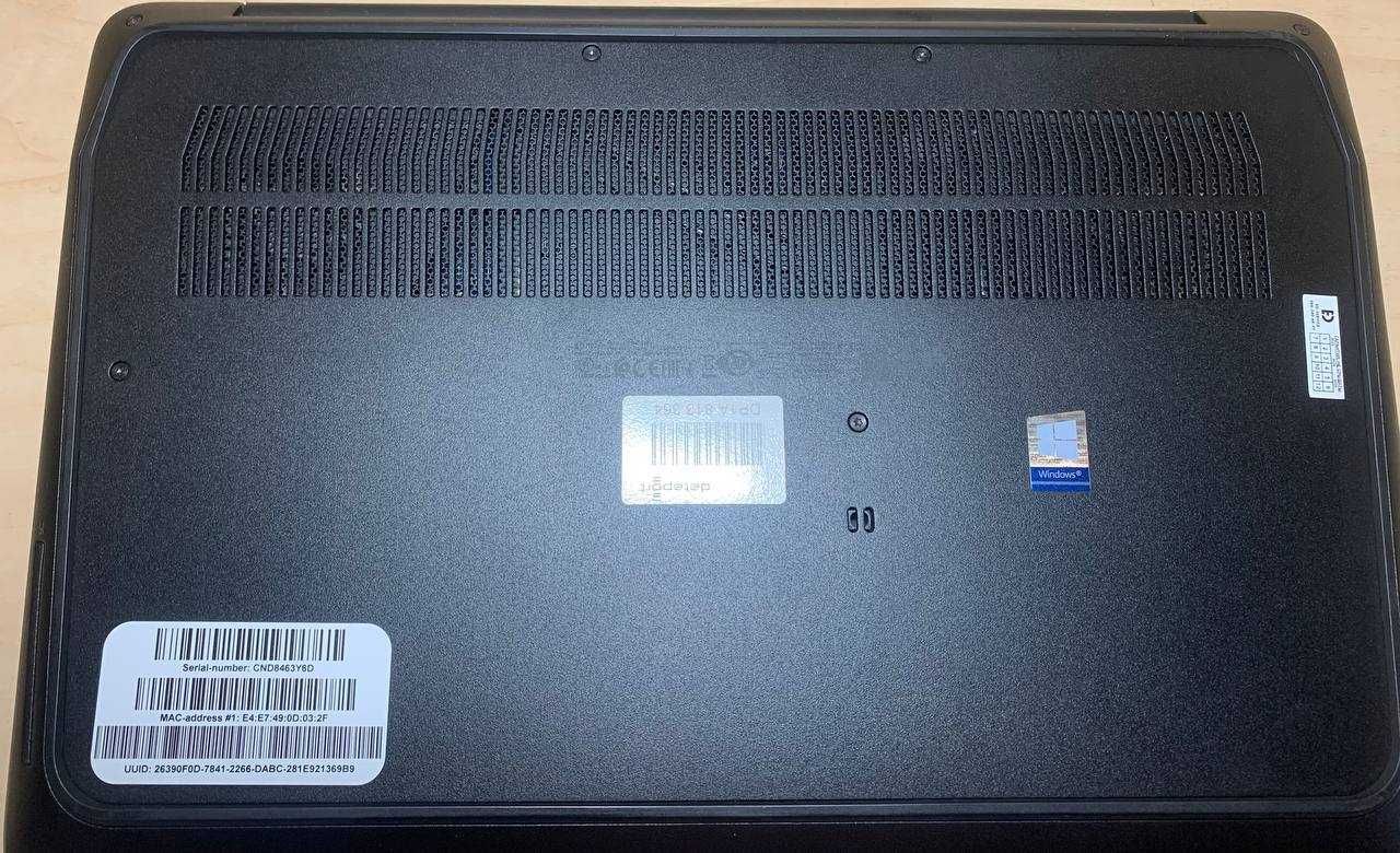 Ноутбук HP Zbook 15 G4  / Core i7 7700 7th / 32GB / 950 SSD