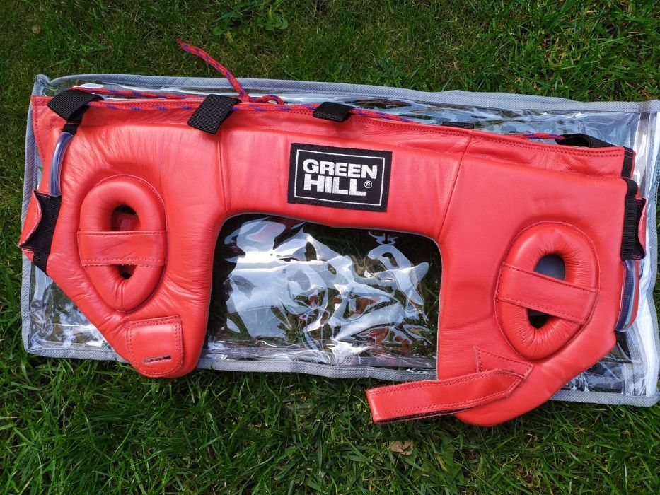 Боксерский шлем "UBF" Green Hill