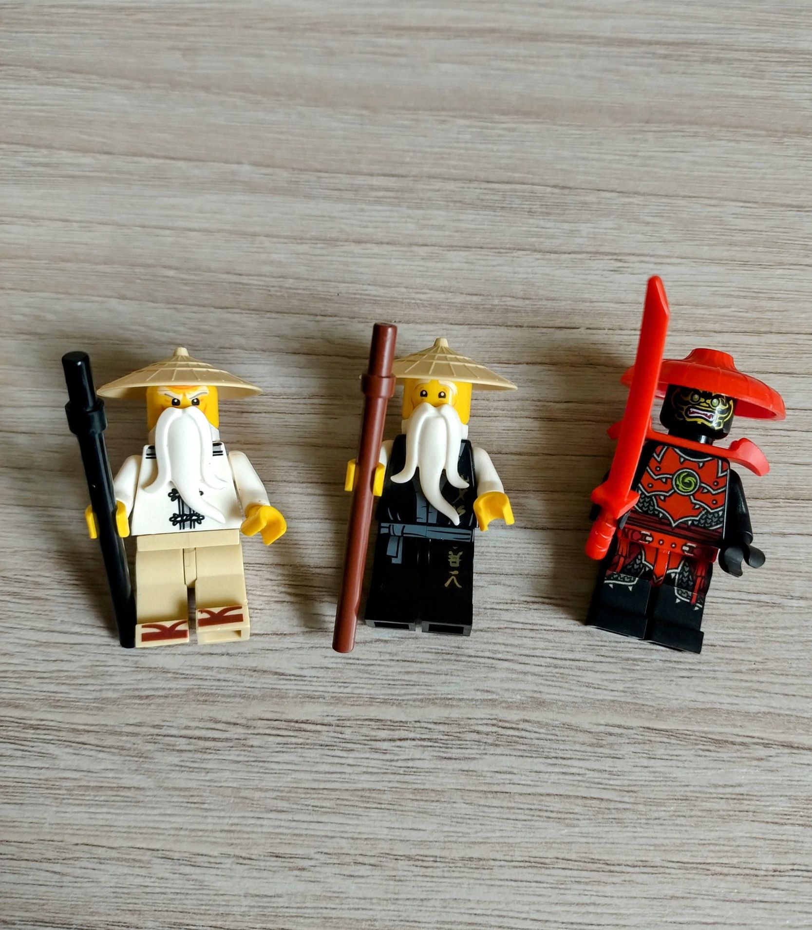 LEGO ninjago,  samuraje, sensei wu, wenom, szkielety,