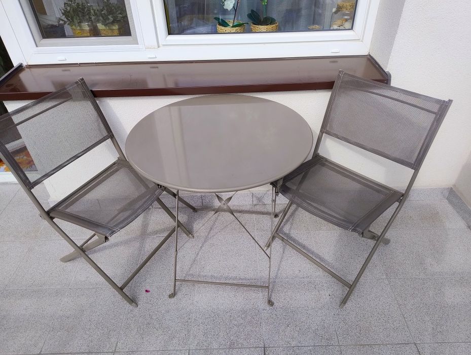 Zestaw mebli balkonowych