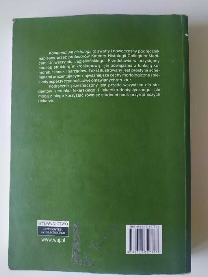 Kompendium histologii Cichocki Litwin Mirecka