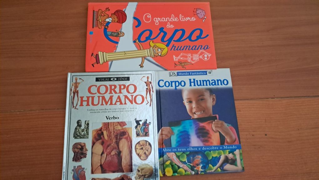 Livros infanto juvenis sobre O corpo humano  / Coleção O corpo humano