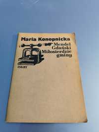 Książka Maria Konopnicka Mendel Gdański Miłosierdzie Gminy