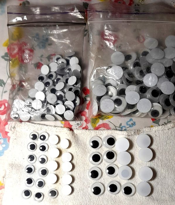 Глазки Пластиковые глазки для поделок