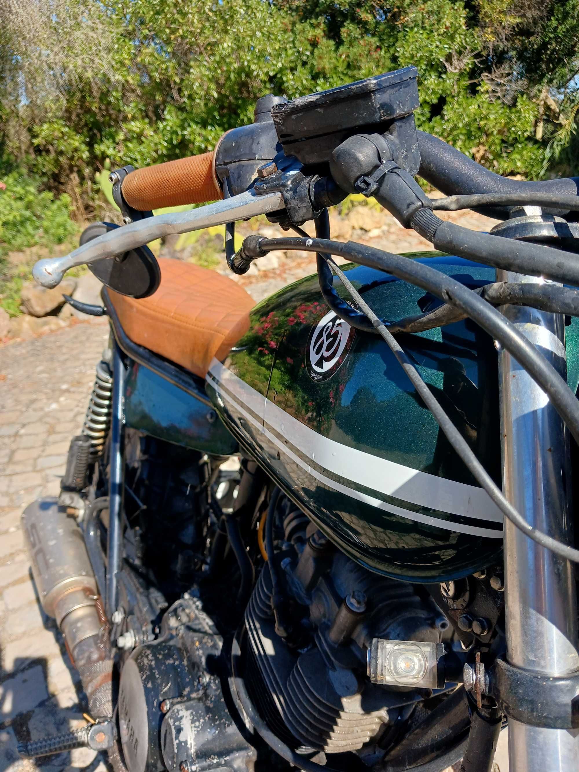Yamaha sr125, Cafe racer