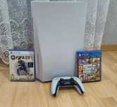 Konsola PS5 z napędem 1TB + GTA5 i FIFA23