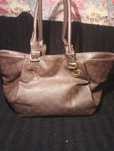 LV Louis Vuitton brązowa torebka shopper
