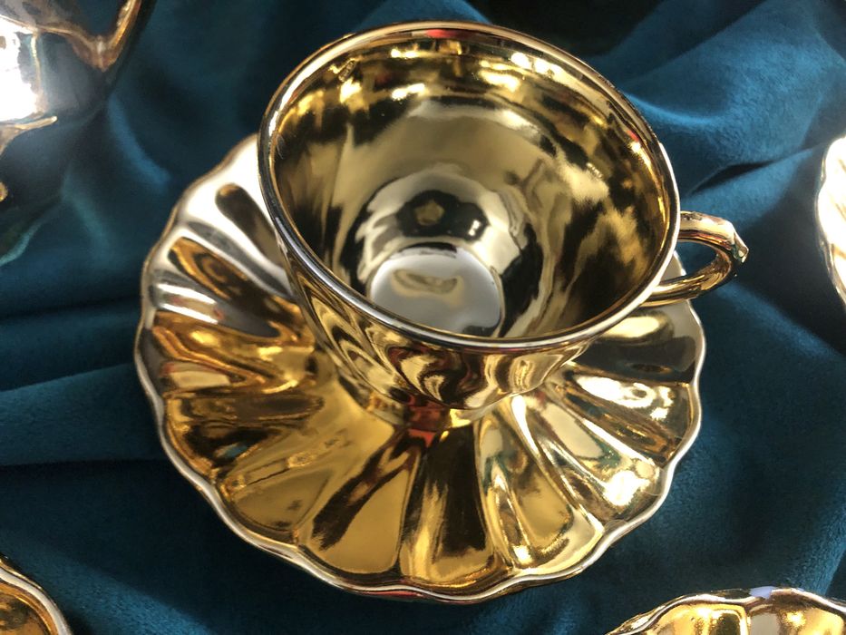 Serwis złoty do kawy -espresso
