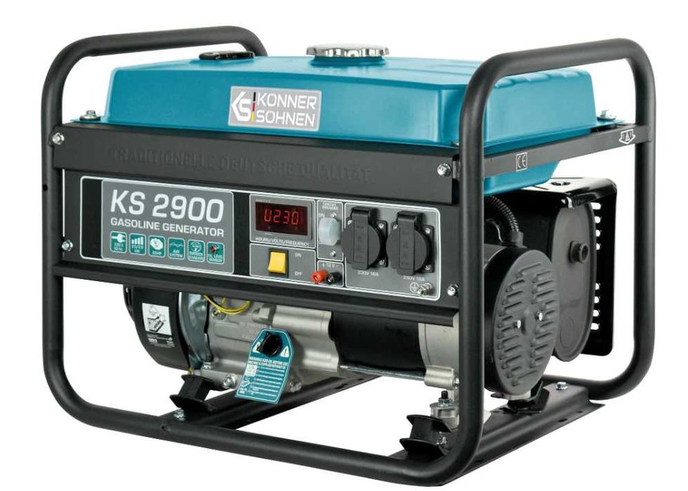 Б/у Генератор газово-бензиновий Konner&Sohnen KS 2900G, 230В, 2.9кВт