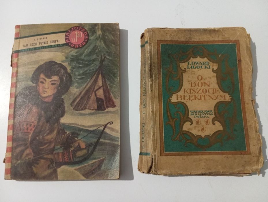 Stare książki z PRL-u z 1953r.