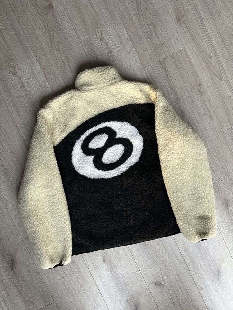 Куртка шерпа  Stussy (двостороння)
