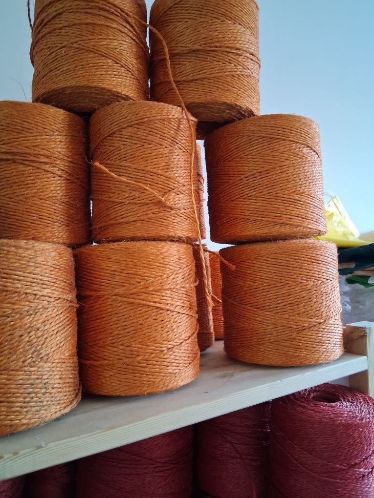 Vendo fio de sisal em varias cores