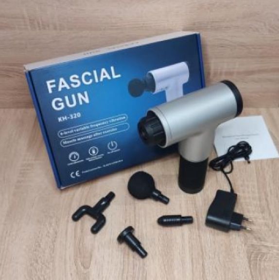 Мышечный массажер Fascial Gun новый на подарок