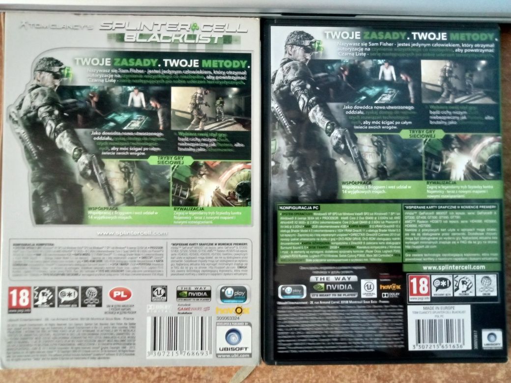 Splinter Cell Blacklist pc pl