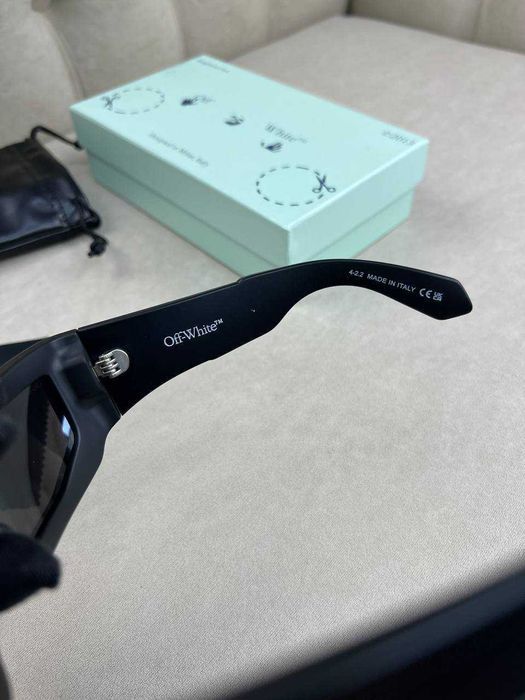 Мужские очки Off White темные очки Офф Вайт солнцезащитные очки g219