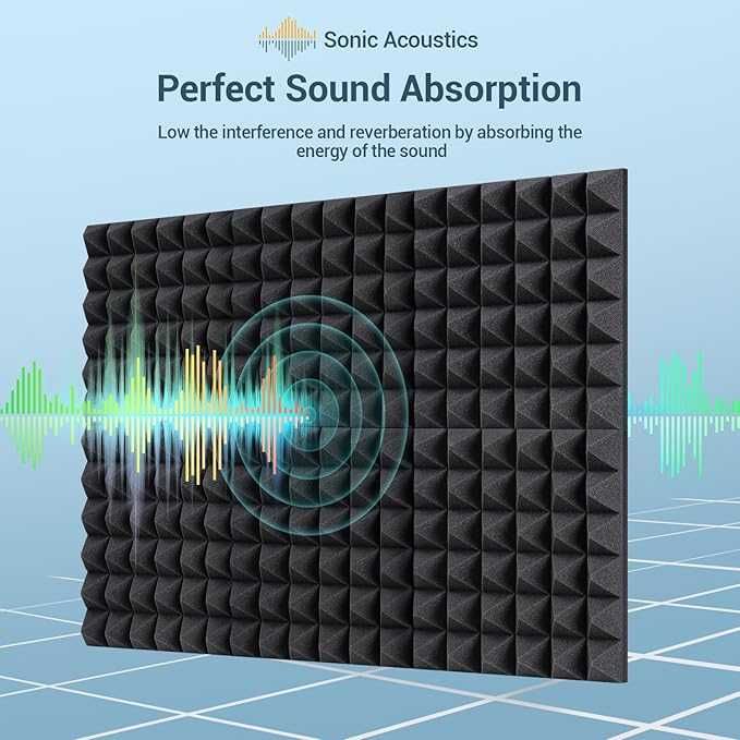 Panele akustyczne Ohuhu, 48sztuk