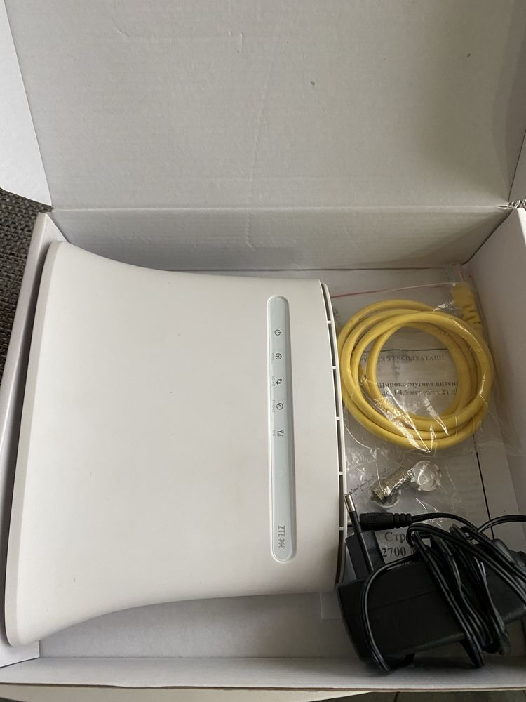 3G/4G WiFi комплект полный безлимит ZTE MF283u + 4G антенна 1700-2700