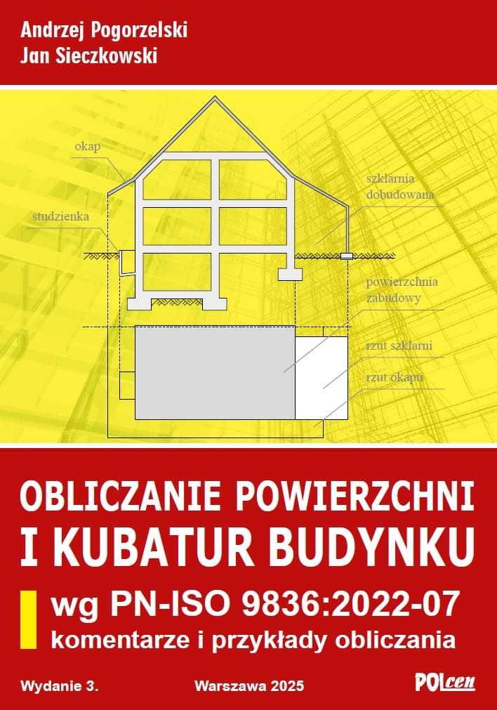Obliczanie powierzchni i kubatur budynku 2025