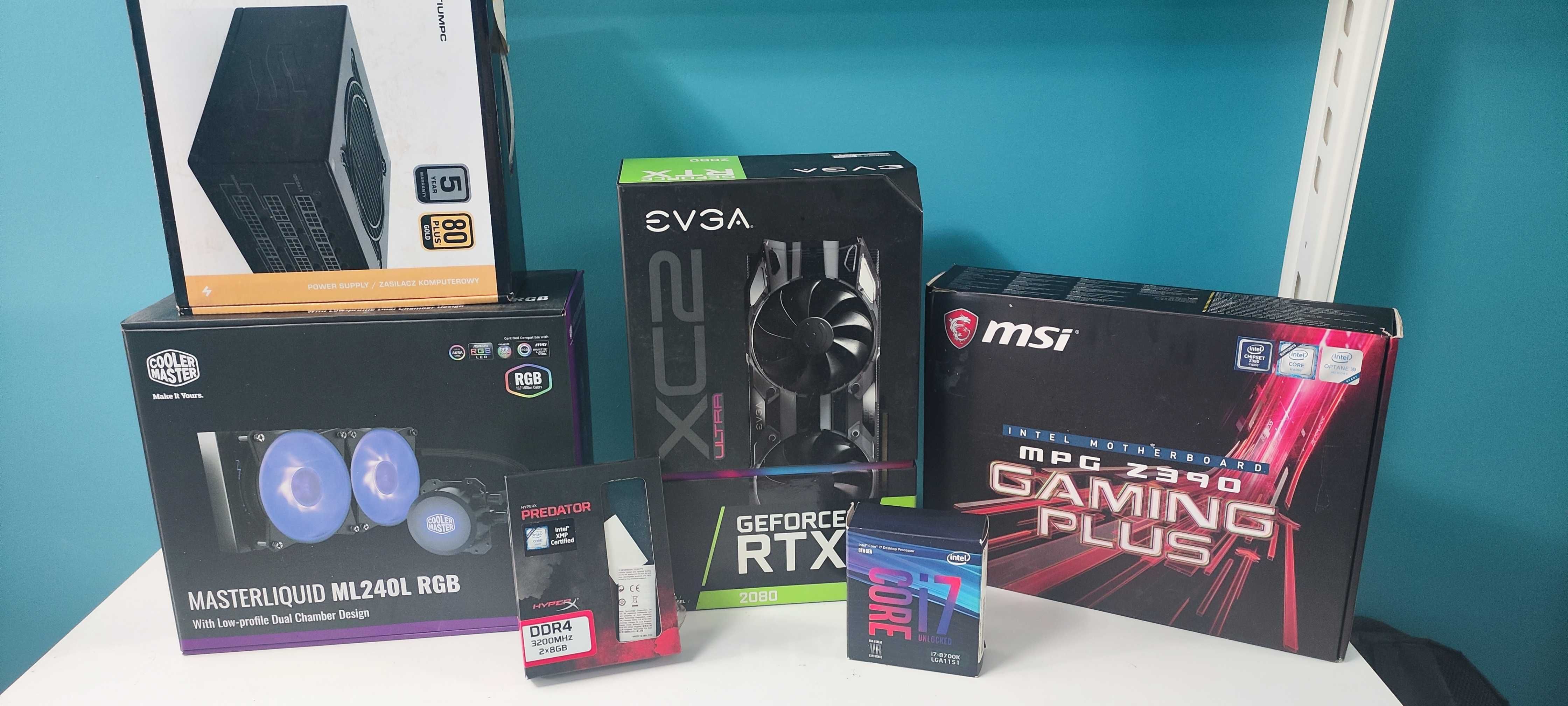 Komputer I7-8700K | RTX 2080 | 16GB RAM DDR4 | SSD NVMe 500GB