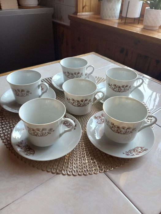 Filiżanki z porcelany *Karolina